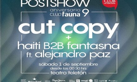 Se viene el Post show Aniversario Club Fauna