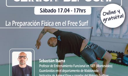 Ojo con la clínica de surf gratuita: “La preparación física en el free surf”